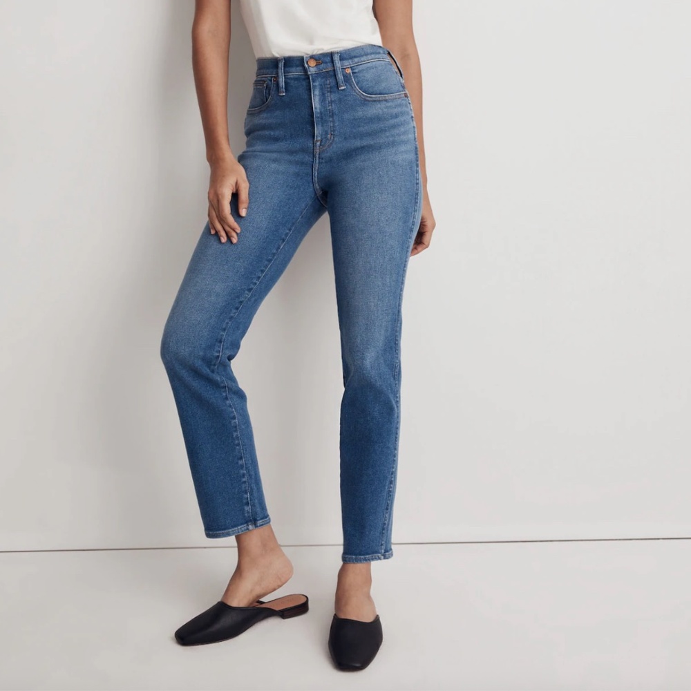 Madewell Stovepipe Women's Straight Leg Jeans sz 26